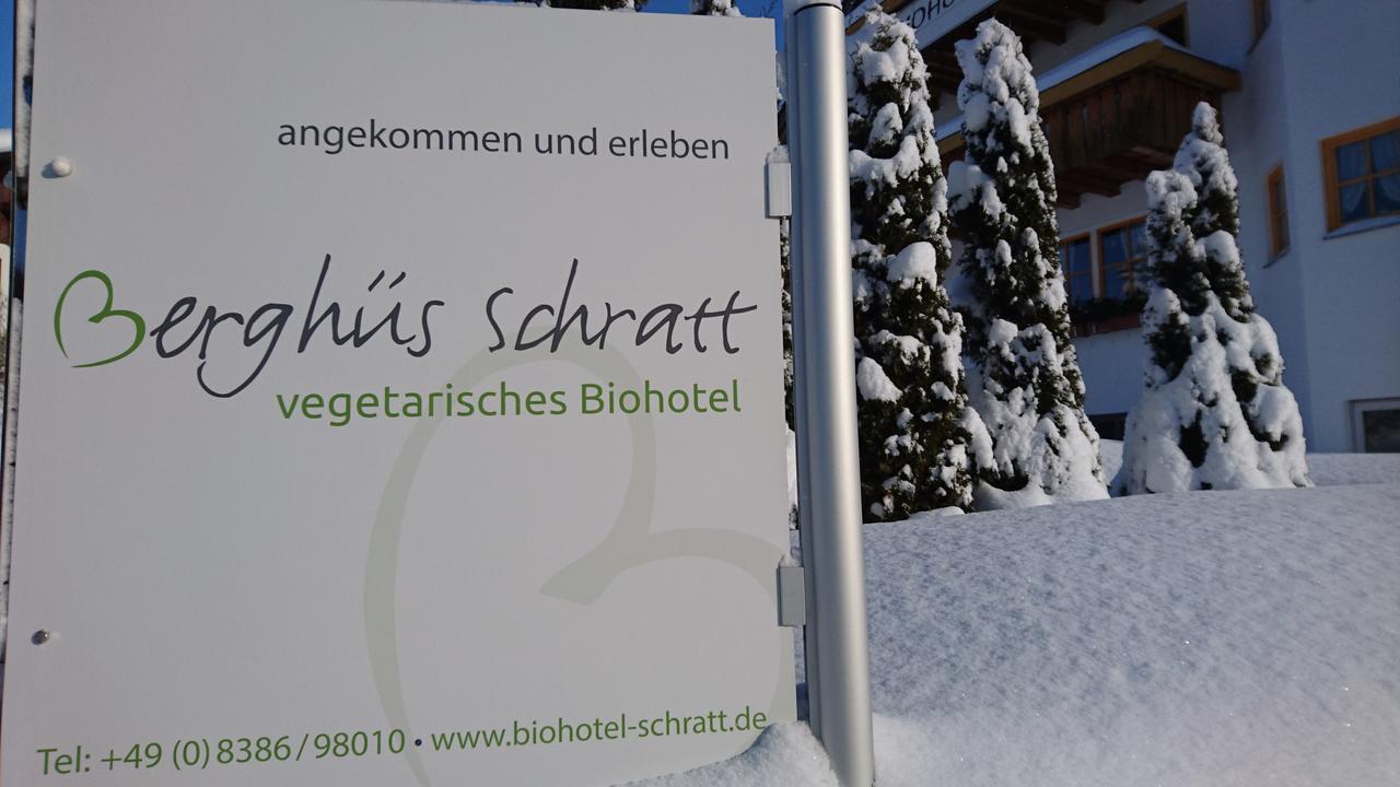 Berghues Schratt - Einfach Anders - Ihr Vegetarisches Und Veganes Biohotel Oberstaufen Kültér fotó